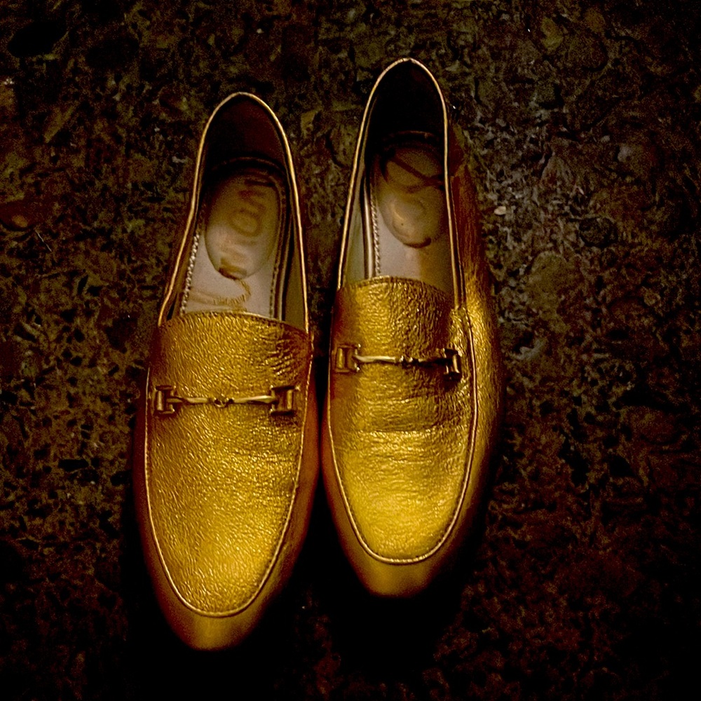 Gold Shoes